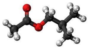 شکل مولکولی ایزوبوتیل استات